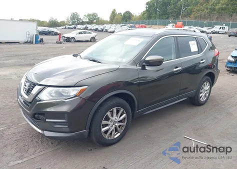 2017 Nissan Rogue Sv from USA, damaged, VIN KNMAT2MV4HP504843